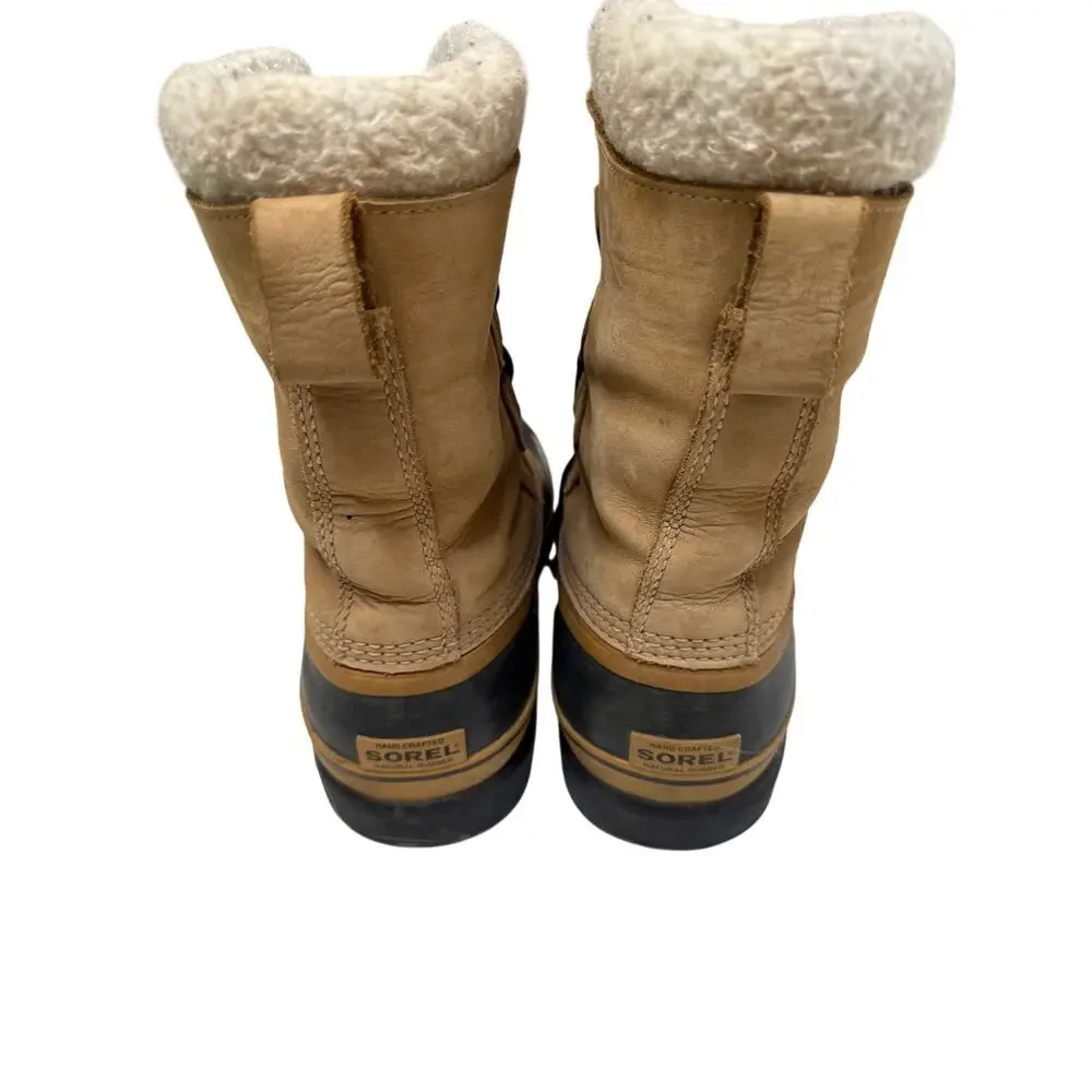 Sorel Waterproof Caribou II Men’s Winter Boots Sz 9 - Picture 6 of 9